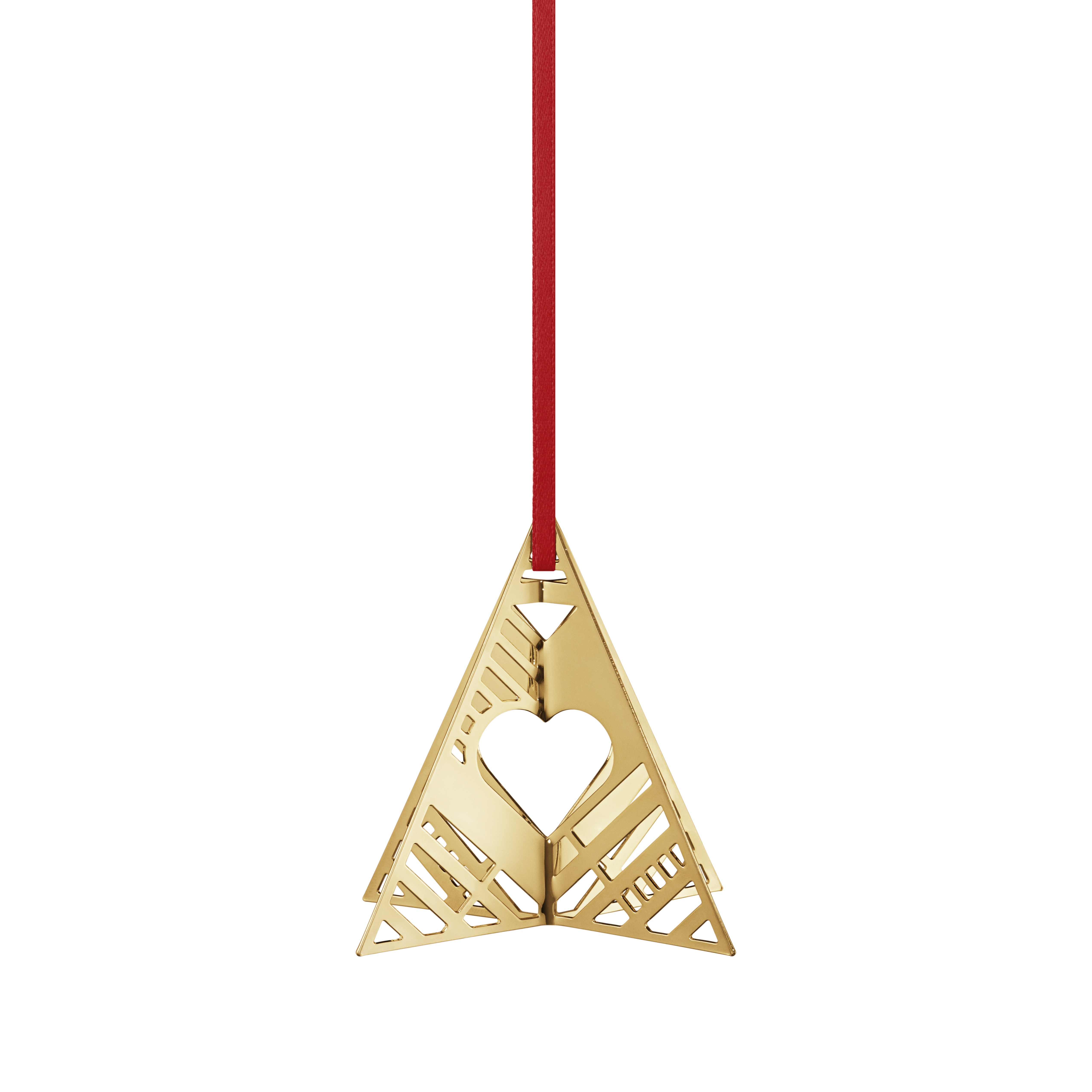 Holiday ornament gold